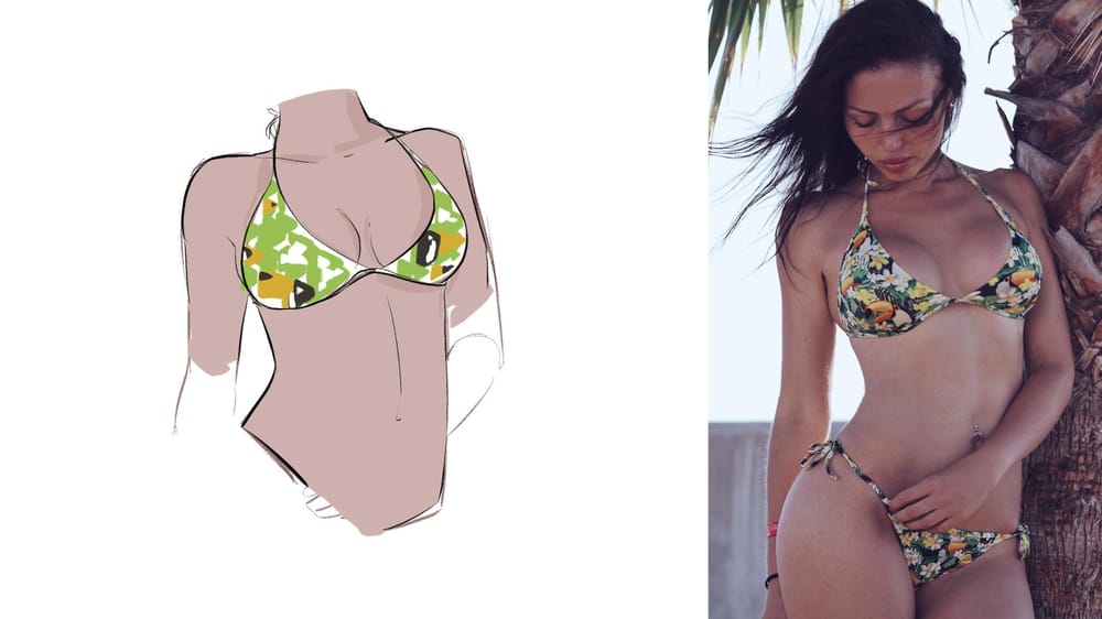 Beach Body [Drawing Breasts Example] - image 3 - student project