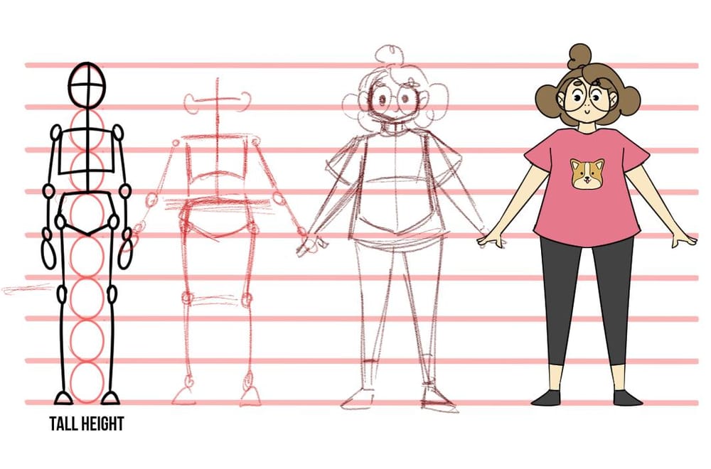 My Character In Different Body Types! - image 4 - student project