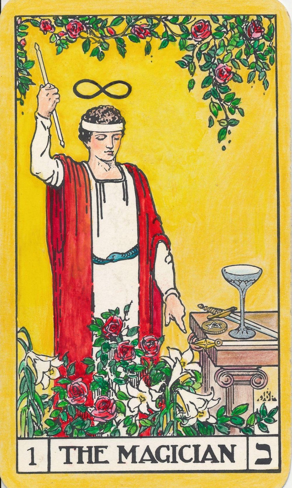 1-Card Reading (Hope for the year) - image 1 - student project