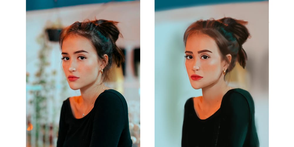 First digital portrait - image 1 - student project