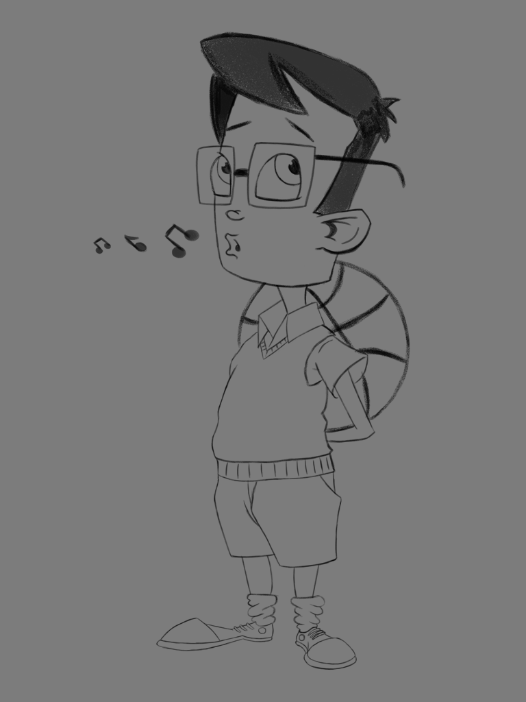 Basketball Kid - image 2 - student project