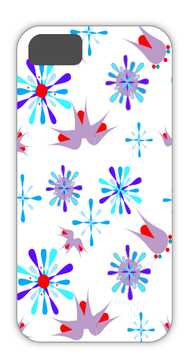 Blue Star Burst Red Dot - image 2 - student project