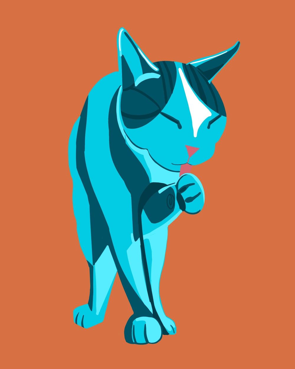 A Clowder (yes really) of Cats - image 2 - student project