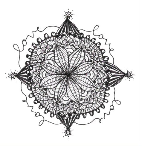 Mother's Day Mandala - image 1 - student project