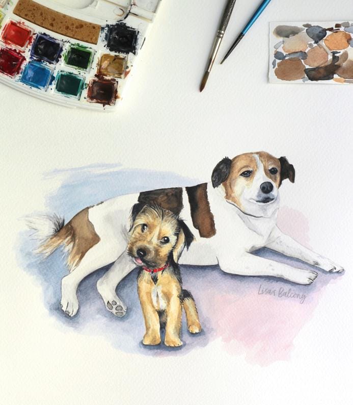 Dog Illustration - Balú - image 14 - student project