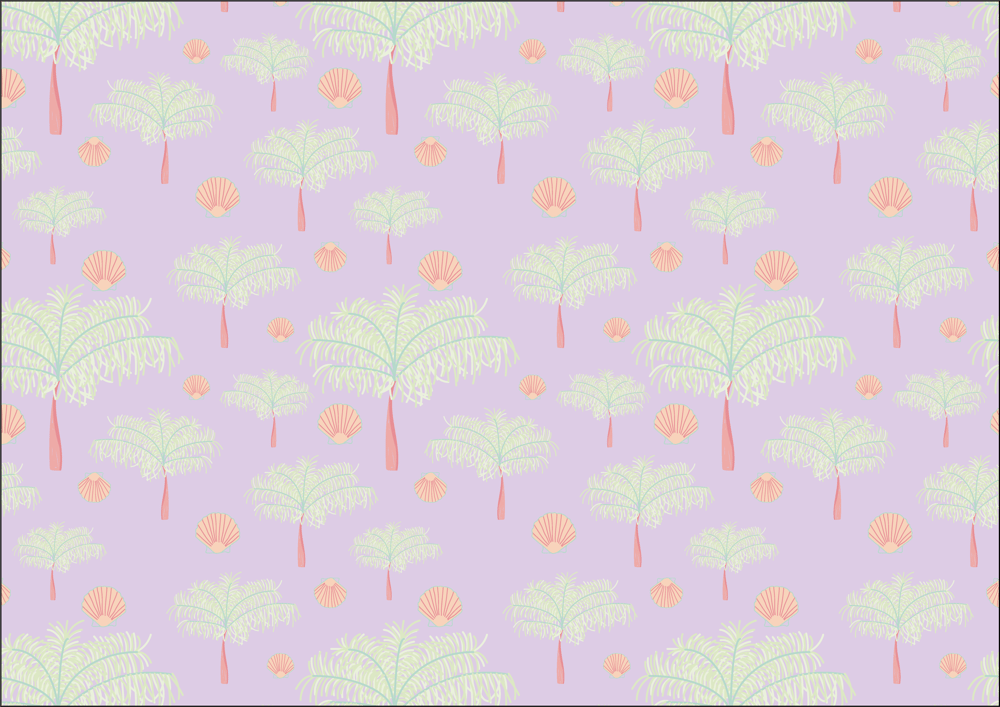Tropical pattern - image 1 - student project