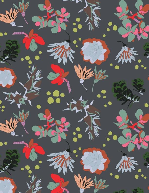 Illustrate from Photos & Paintings: Design 4 Patterns in 3 Weeks (#3) - image 5 - student project