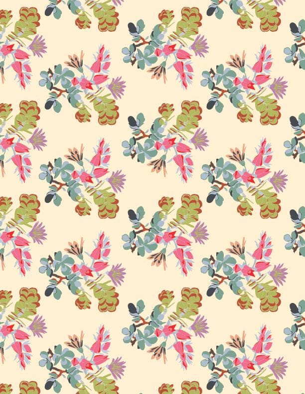 Illustrate from Photos & Paintings: Design 4 Patterns in 3 Weeks (#3) - image 6 - student project