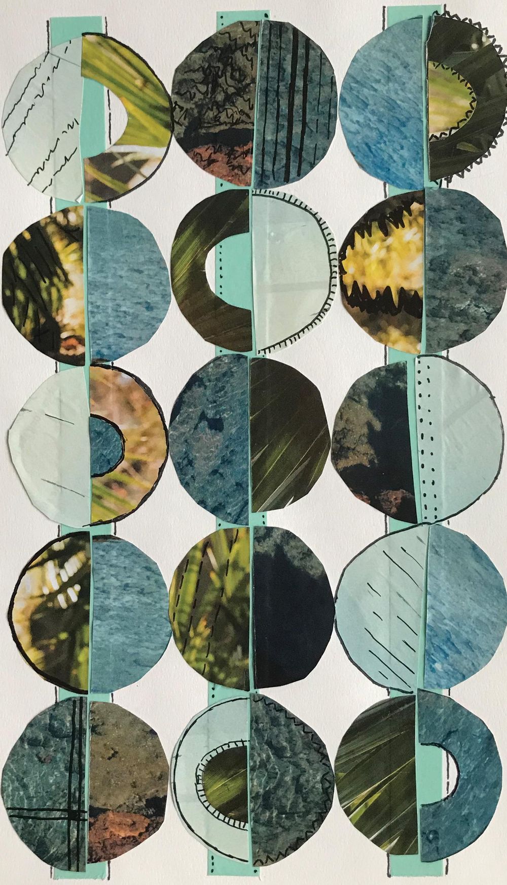 Two Variations of the Circle Collage - image 1 - student project