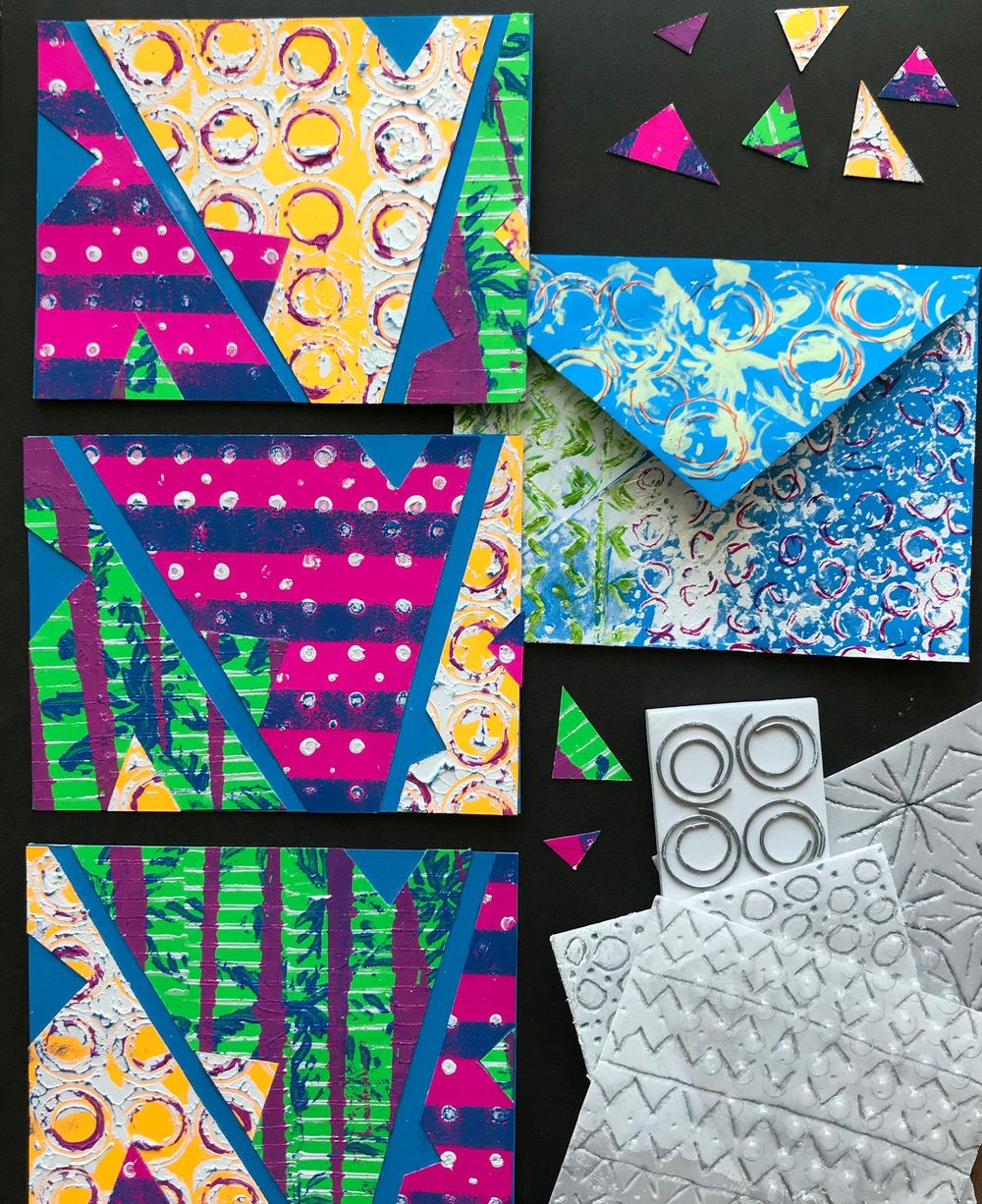 Colorful Print, Stamp, Rock and Roll - image 1 - student project