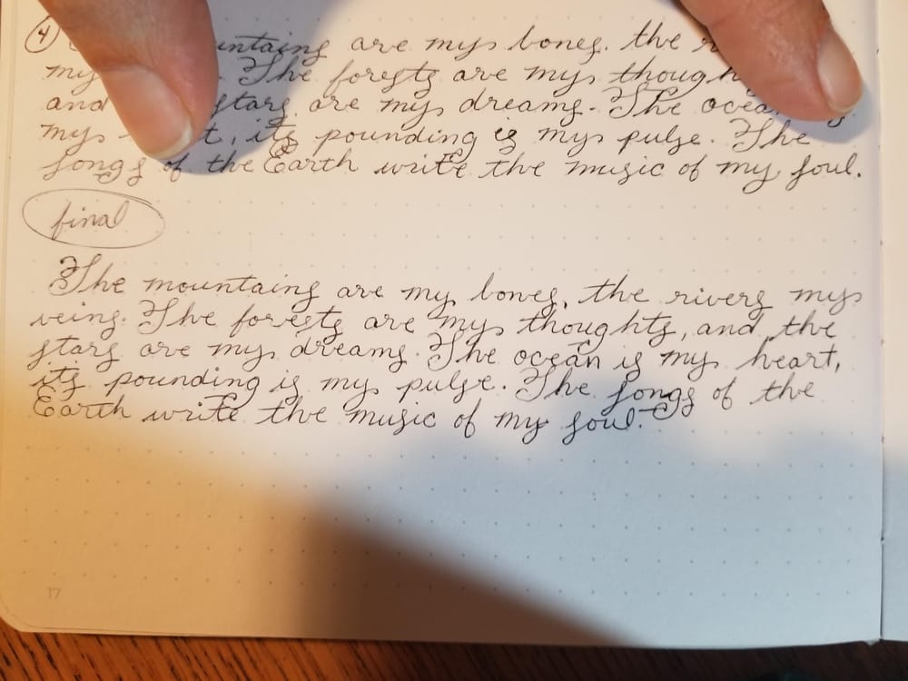 Improving my handwriting - image 3 - student project