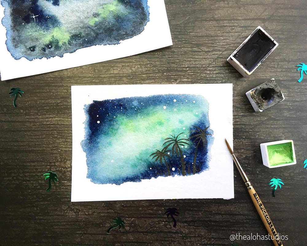 Tropical Milky way galaxy - image 1 - student project