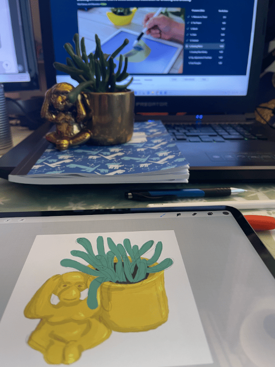 My short botanical illustration - image 1 - student project