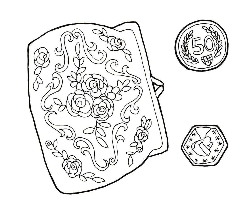 Colorful Little Coin Purse - image 1 - student project