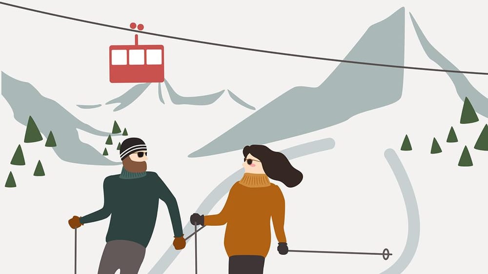 Christmas on skis - image 1 - student project