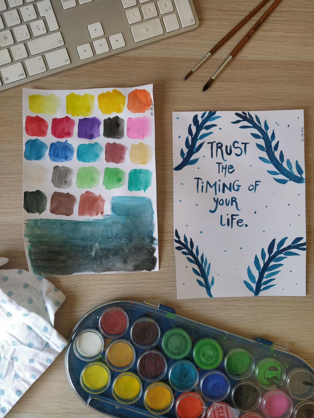 First time using watercolor since I was young! - image 1 - student project
