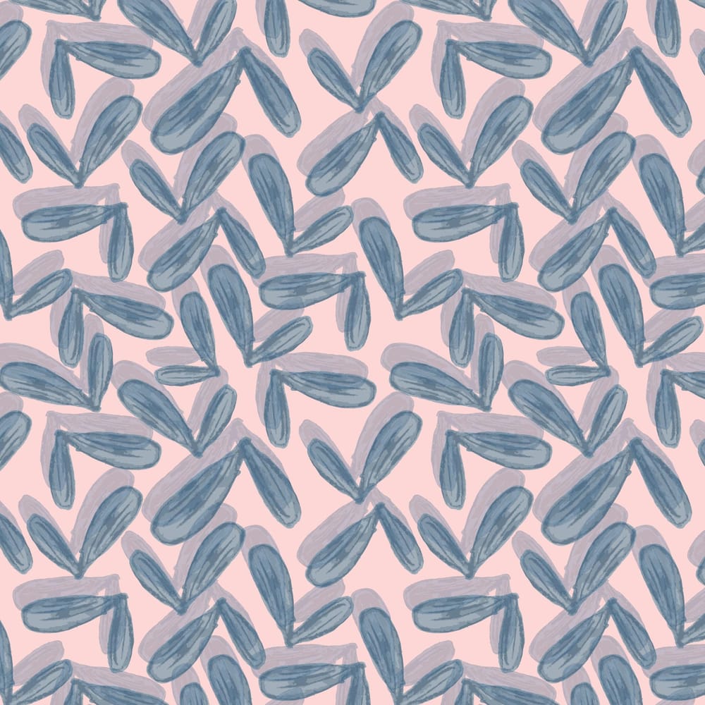 Watercolor Flower Pattern - image 7 - student project