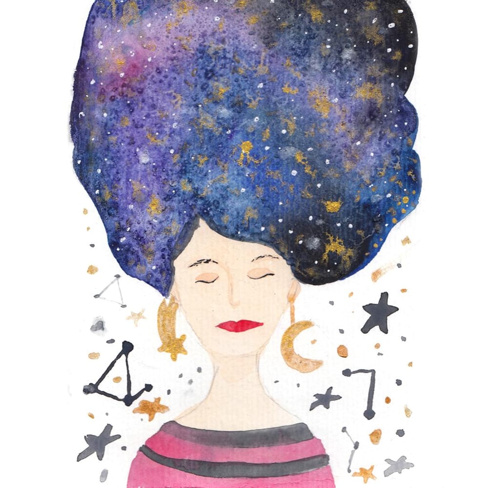 Whimsical Portraits in Watercolor - image 2 - student project