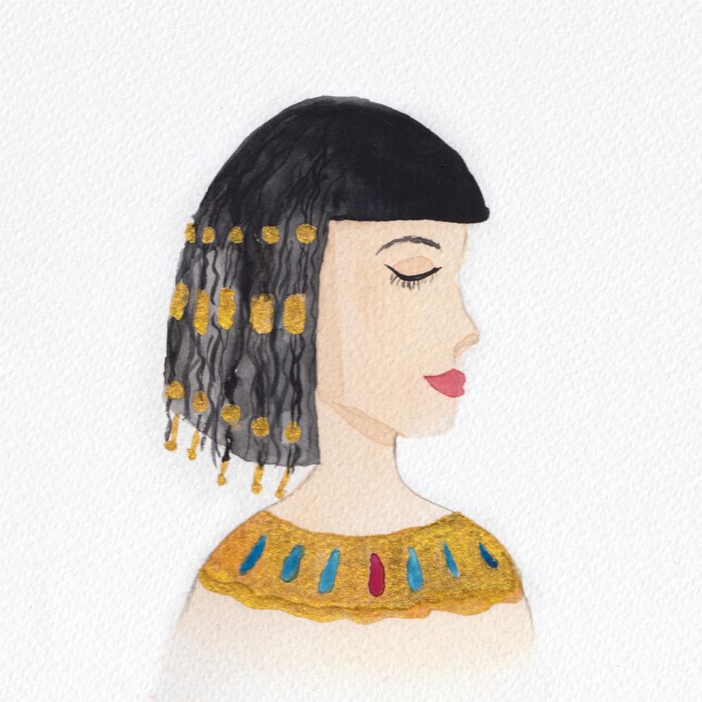 Whimsical Portraits in Watercolor - image 1 - student project