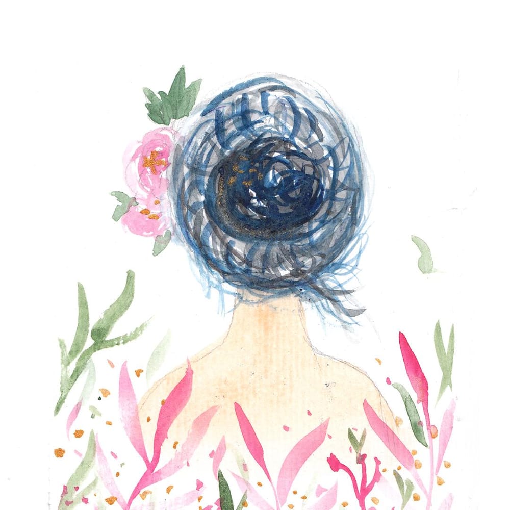 Whimsical Portraits in Watercolor - image 6 - student project