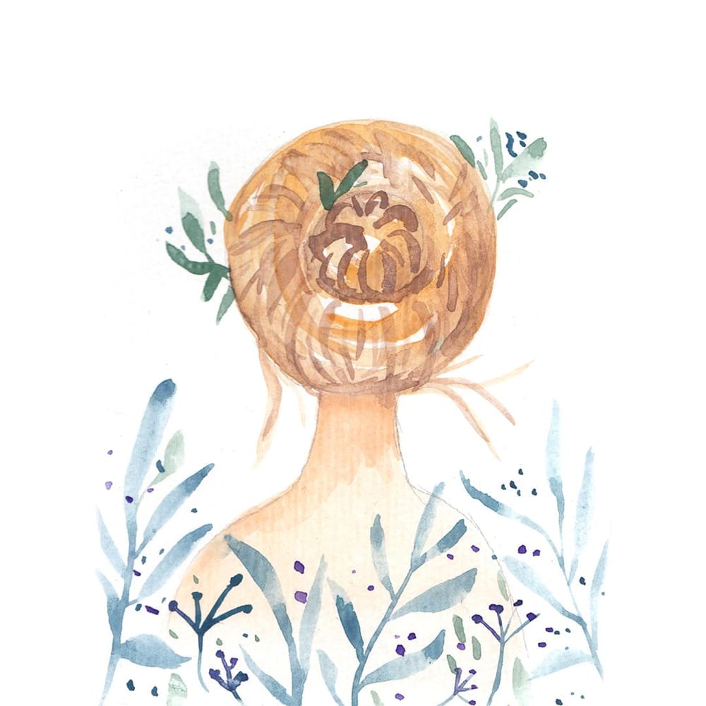 Whimsical Portraits in Watercolor - image 3 - student project