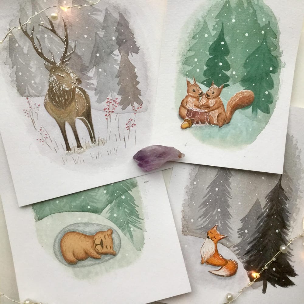 Animals and winter - image 5 - student project