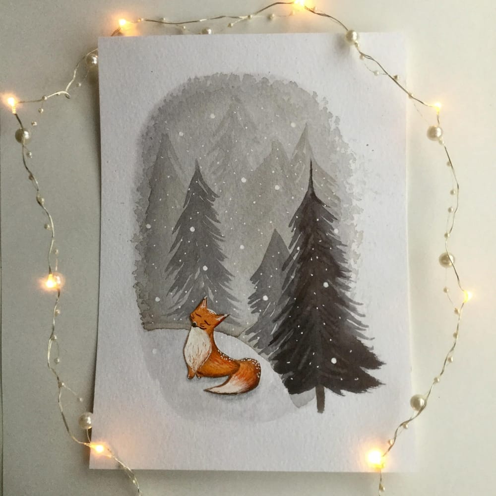 Animals and winter - image 4 - student project