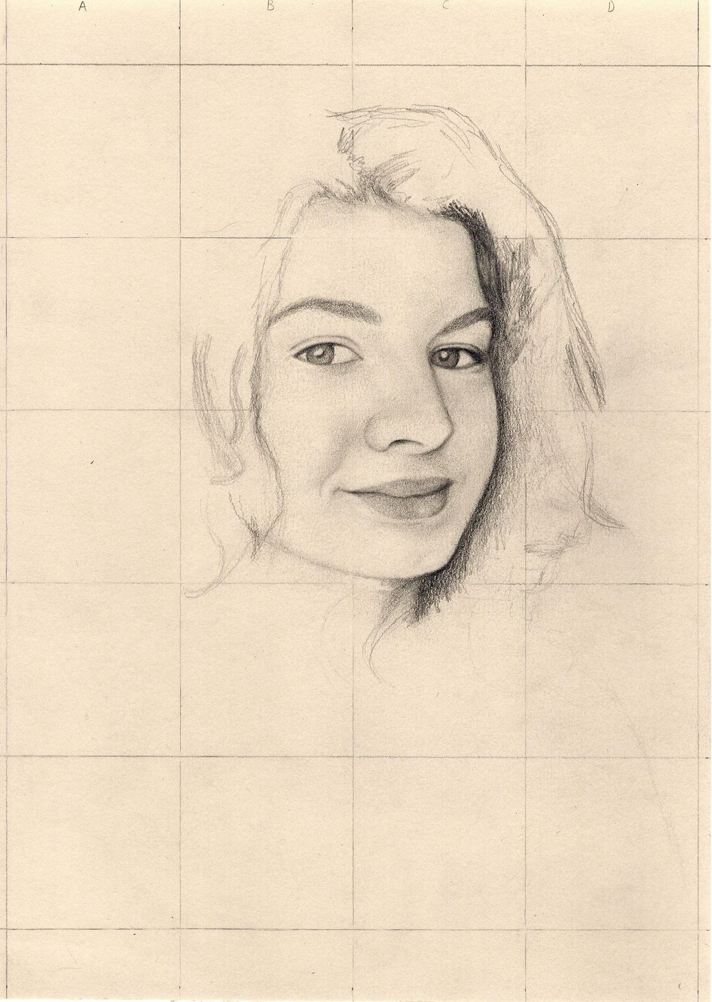 Pink selfie (in progress) - image 2 - student project
