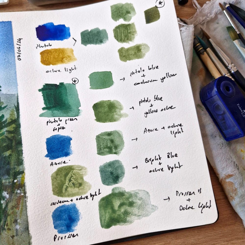 forest landscape - image 3 - student project