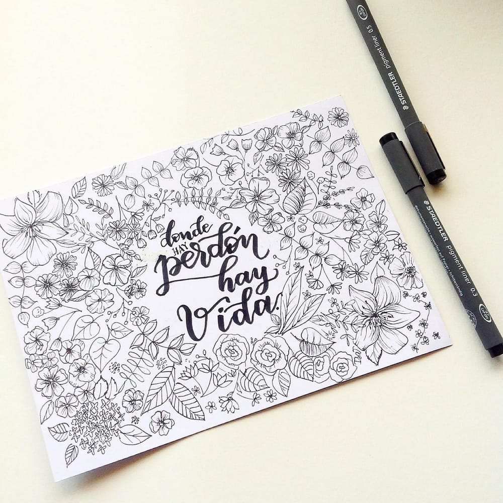Floral Illustration - image 4 - student project