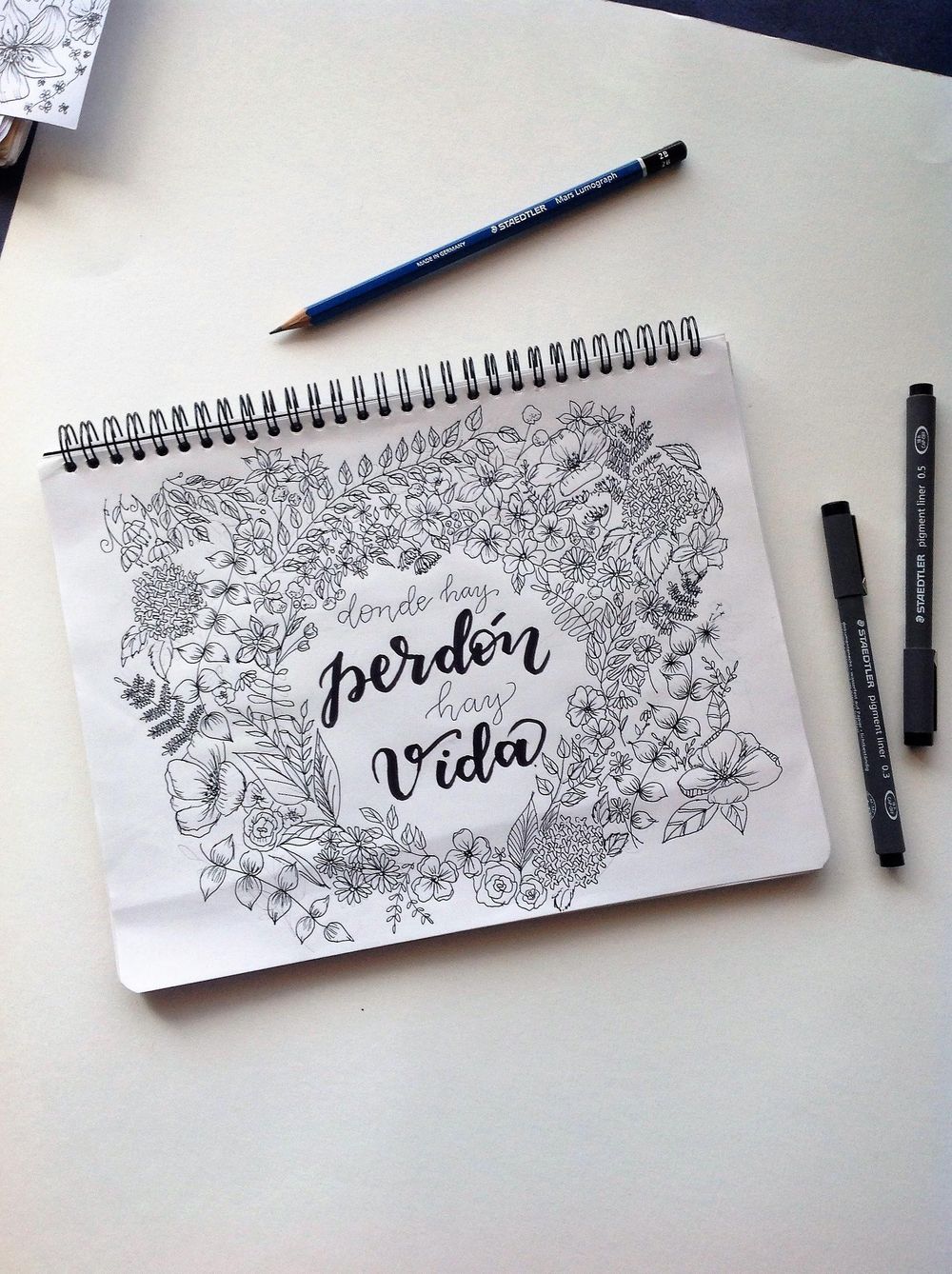 Floral Illustration - image 3 - student project
