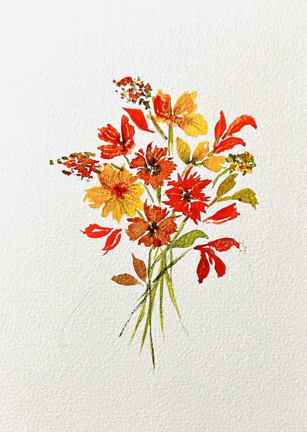 Autumn flowers - image 2 - student project