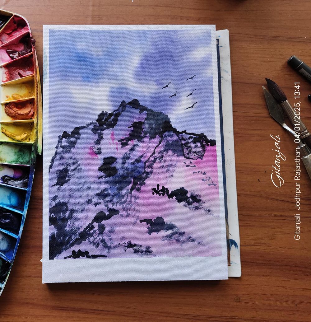 Dreamy mountain - image 7 - student project