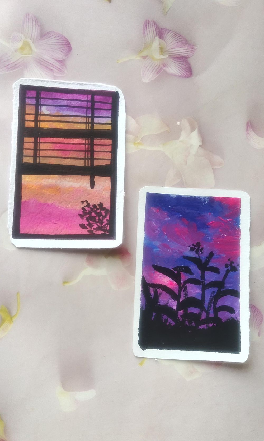 Gouache landscape - image 10 - student project
