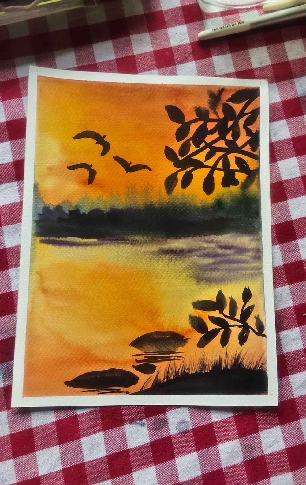 Sunset silhouette - image 7 - student project