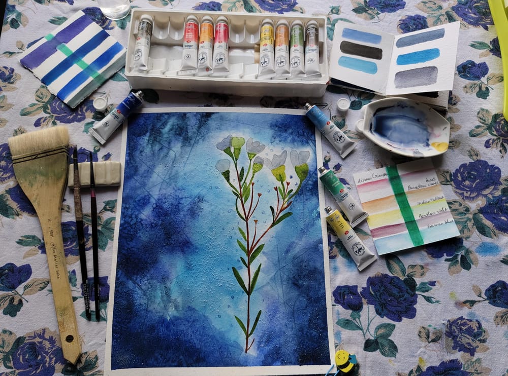 Transparent watercolors - image 7 - student project