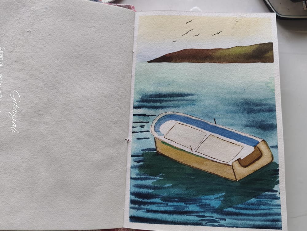 Boats and reflection - image 1 - student project