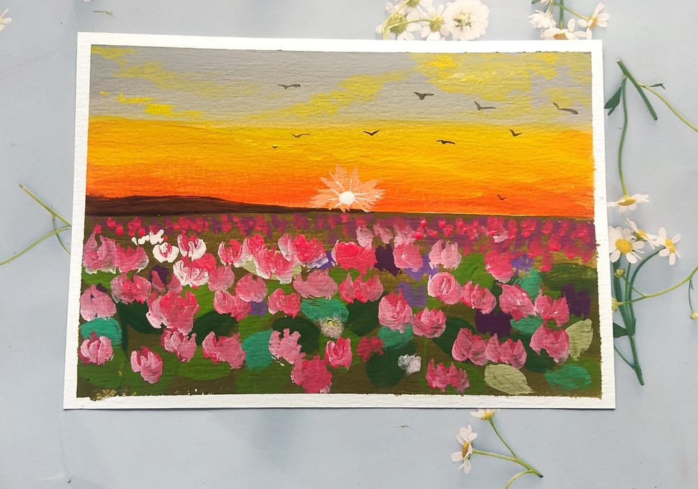 Meadow landscape - image 10 - student project