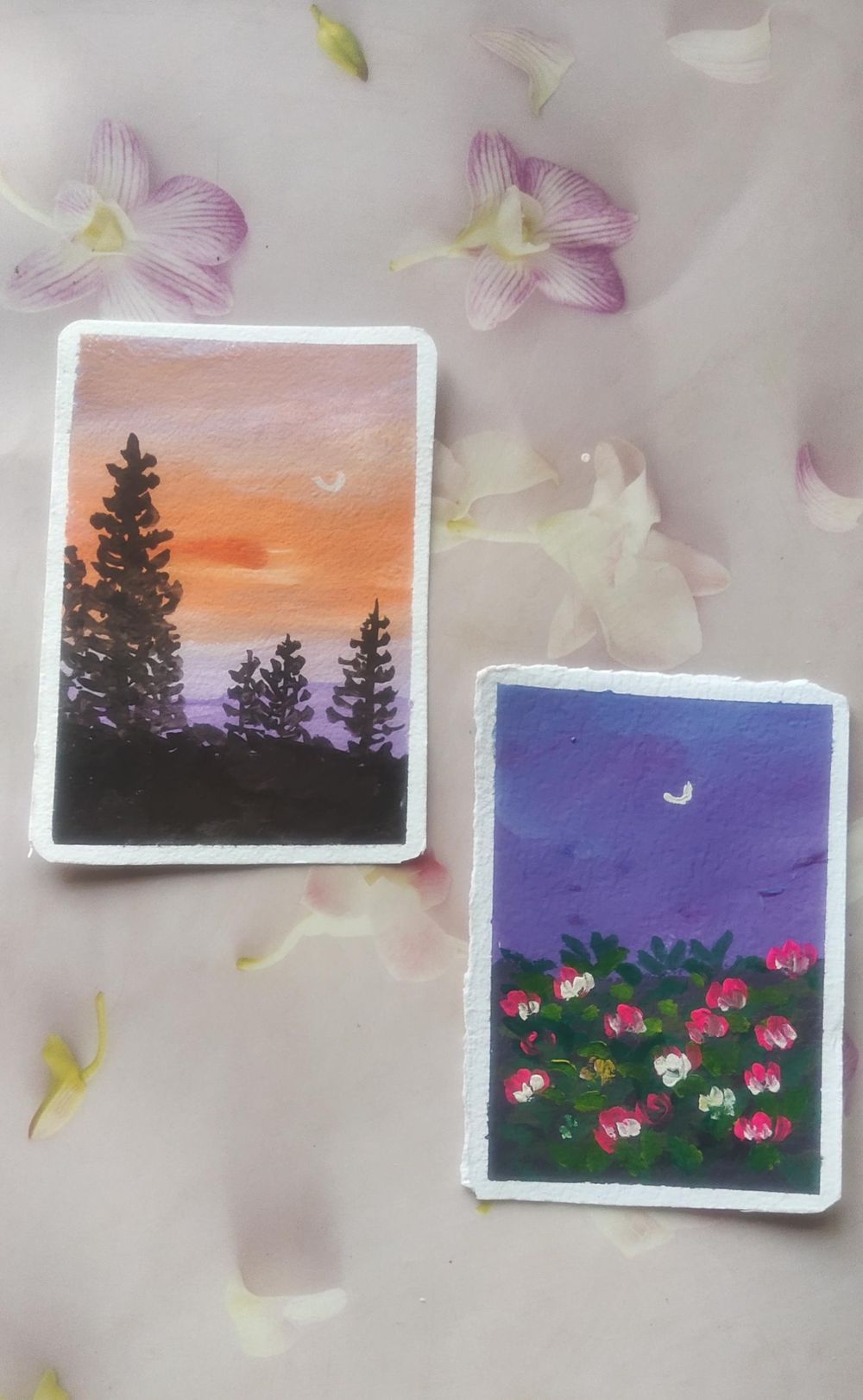 Gouache landscape - image 15 - student project
