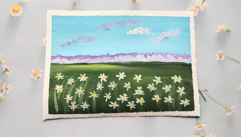 Meadow landscape - image 4 - student project