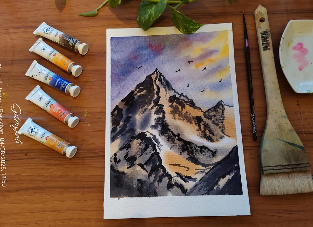 Dreamy mountain - image 6 - student project