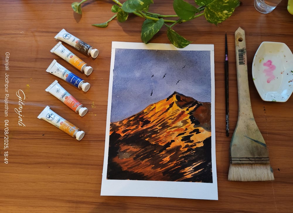 Dreamy mountain - image 1 - student project