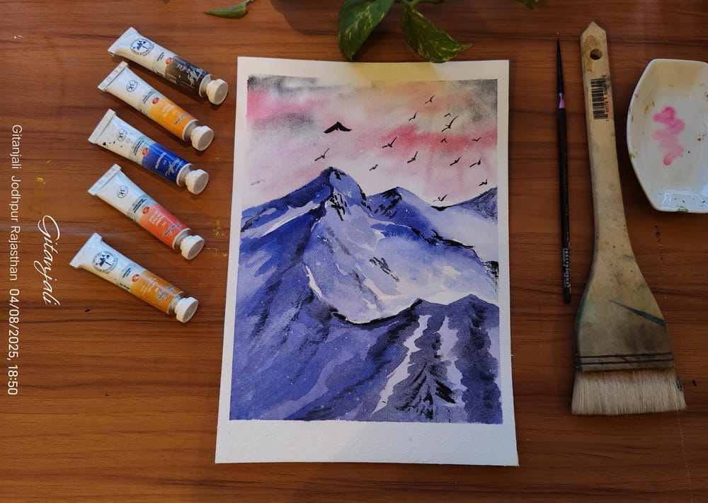 Dreamy mountain - image 4 - student project