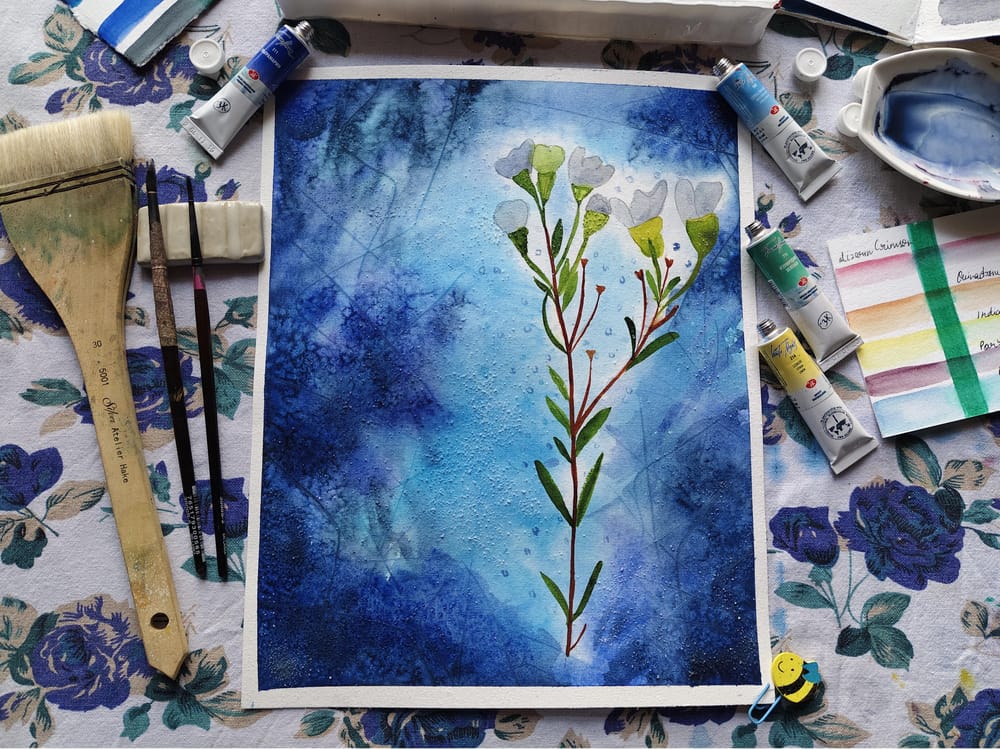 Transparent watercolors - image 4 - student project