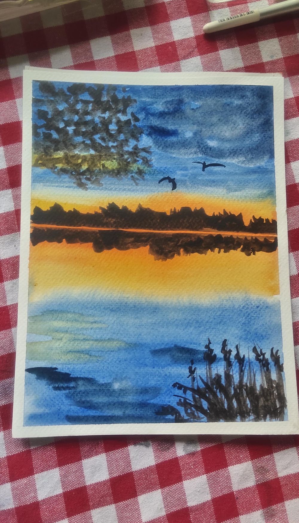 Sunset silhouette - image 6 - student project