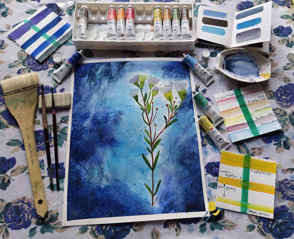 Transparent watercolors - image 12 - student project