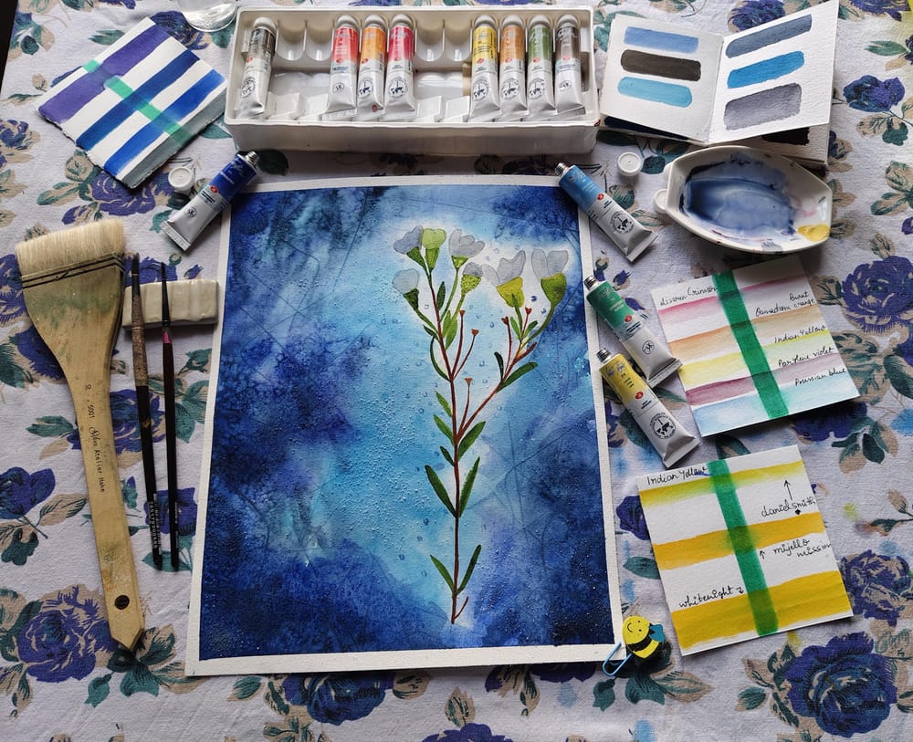Transparent watercolors - image 13 - student project