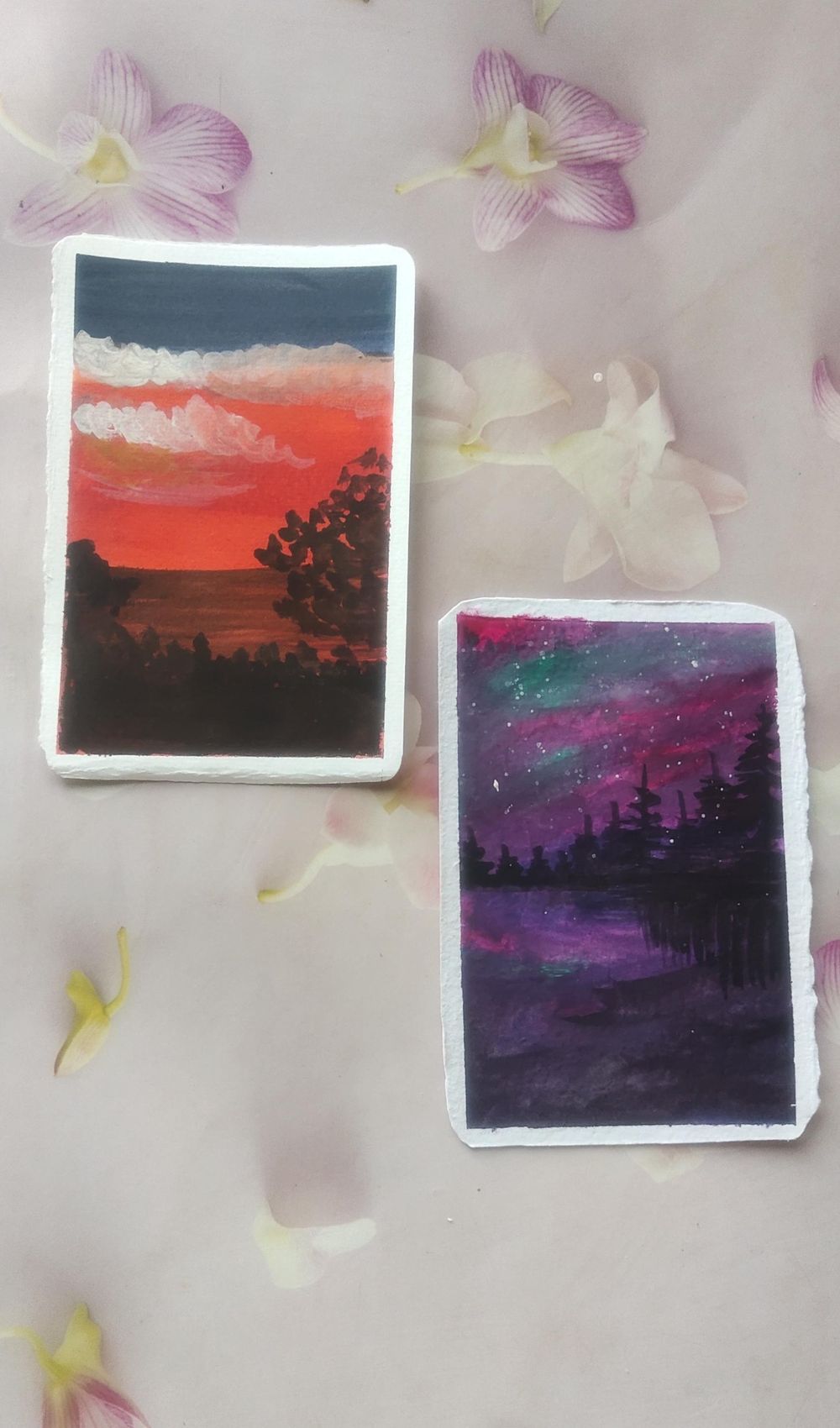 Gouache landscape - image 14 - student project