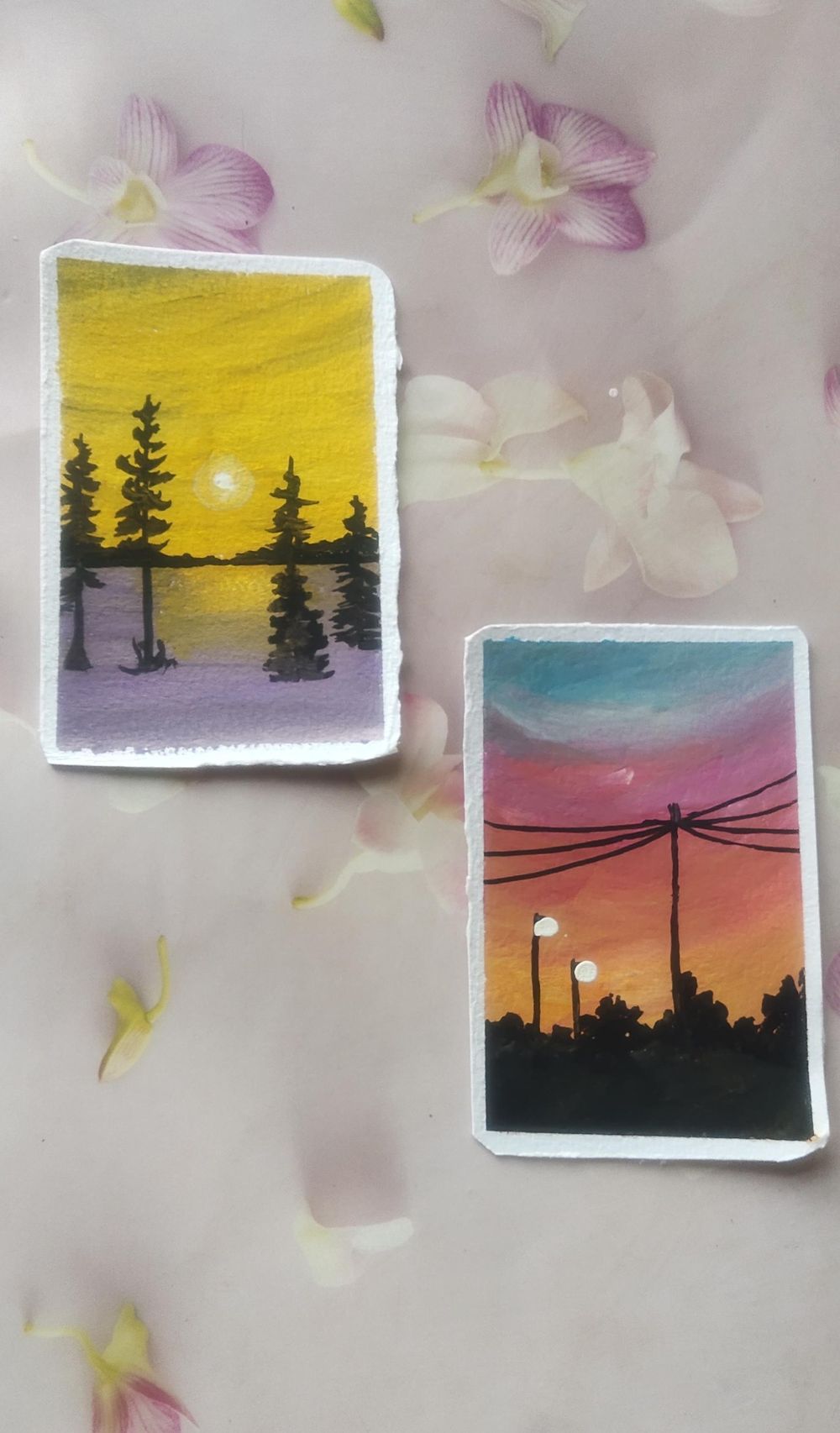 Gouache landscape - image 11 - student project