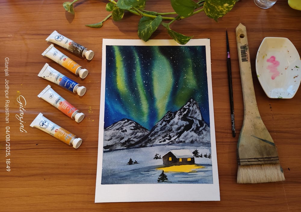 Dreamy mountain - image 3 - student project